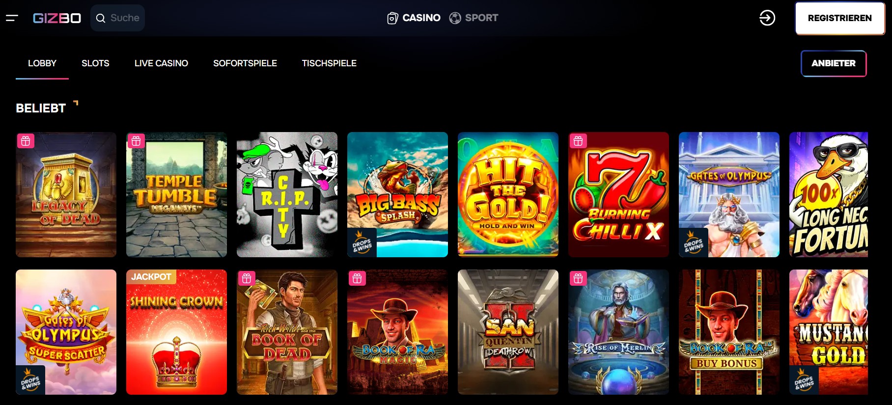 Gizbo Casino Slots